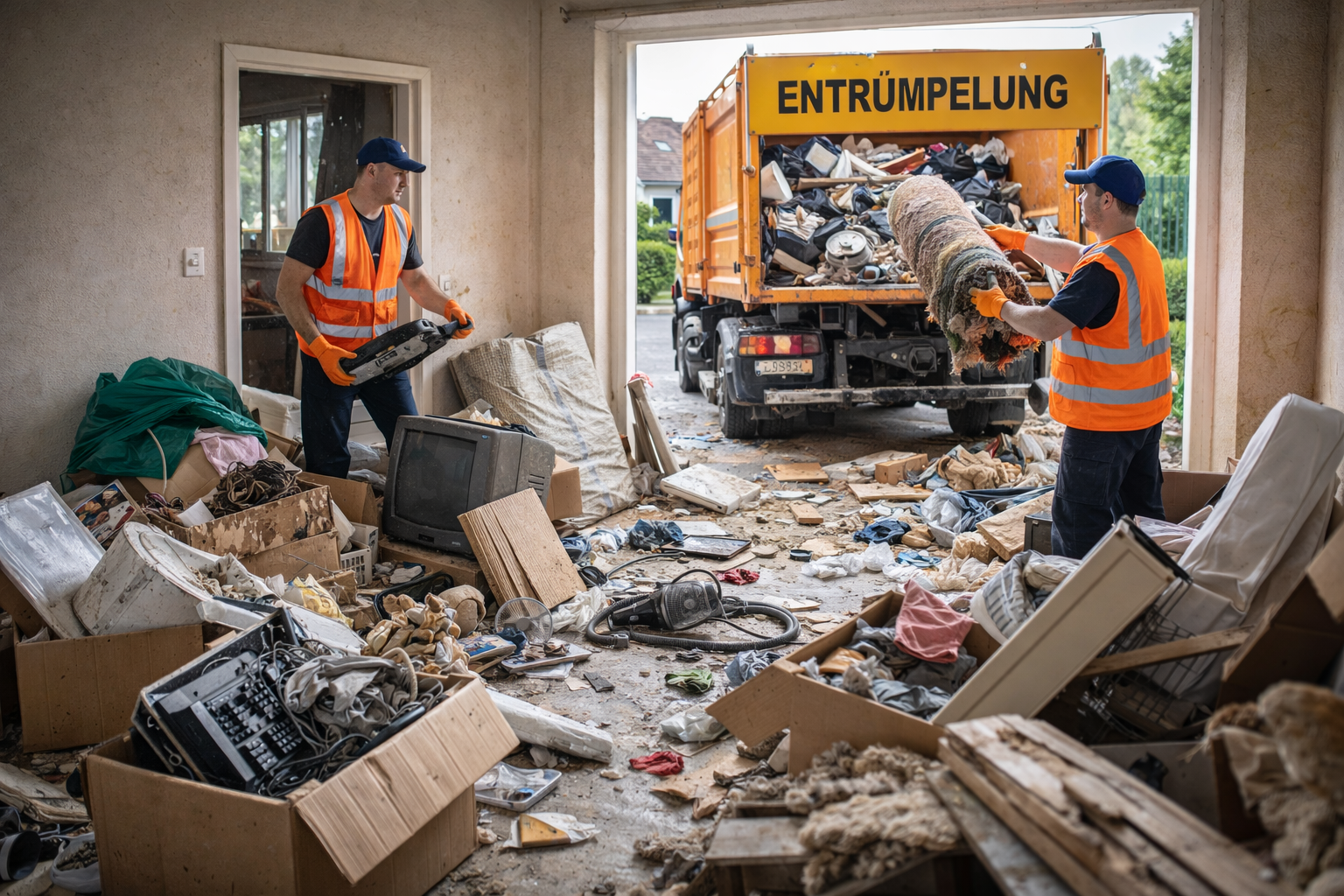 Professionelle Entrümpelung