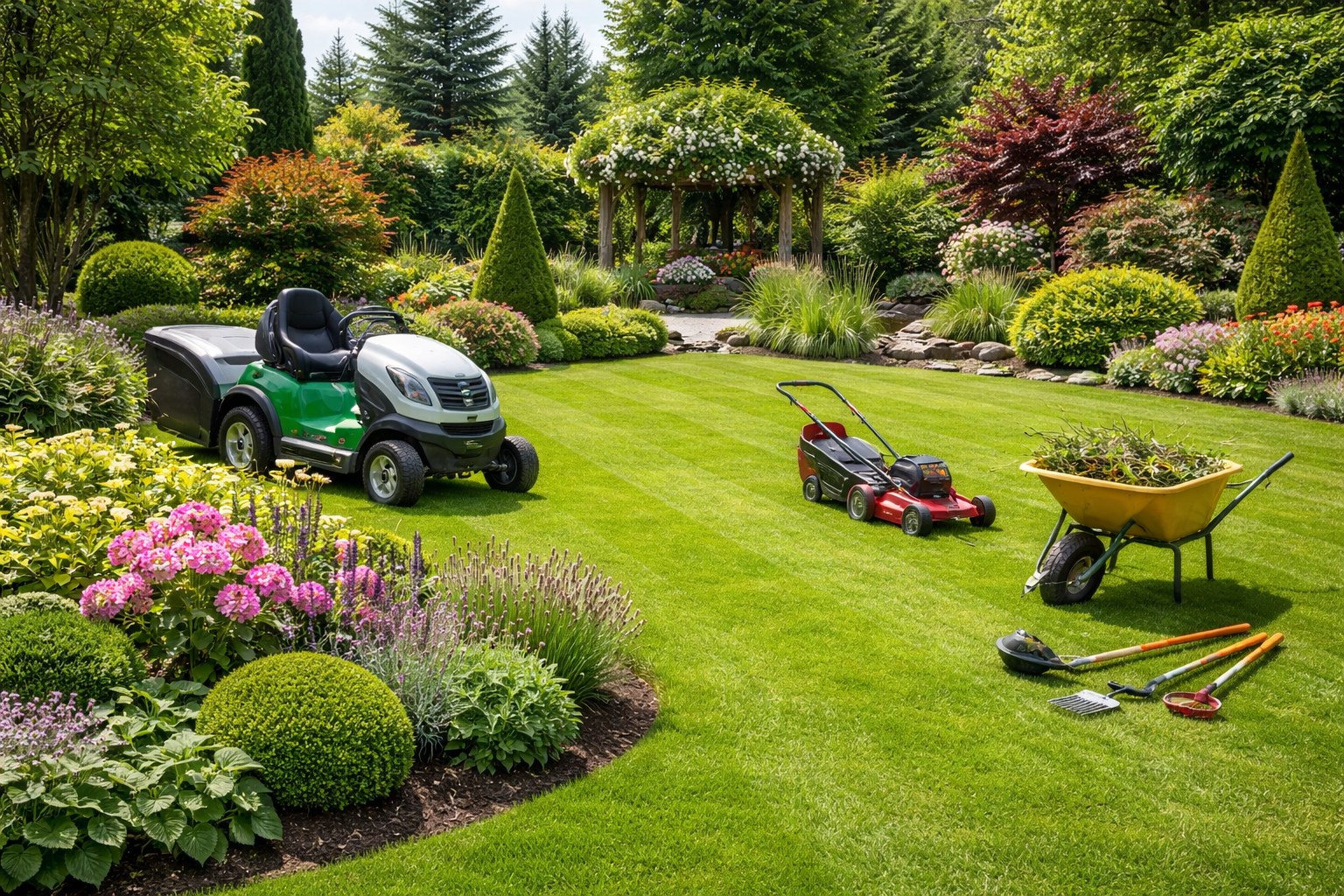 Professionelle Grünpflege
